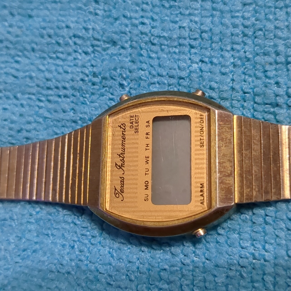 Vintage Texas Instruments Watch